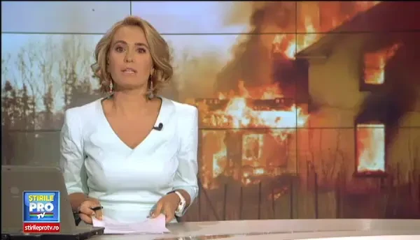 Incendiu puternic la o manastire de langa Botosani. Chiliile maicutelor au fost distruse aproape in intregime