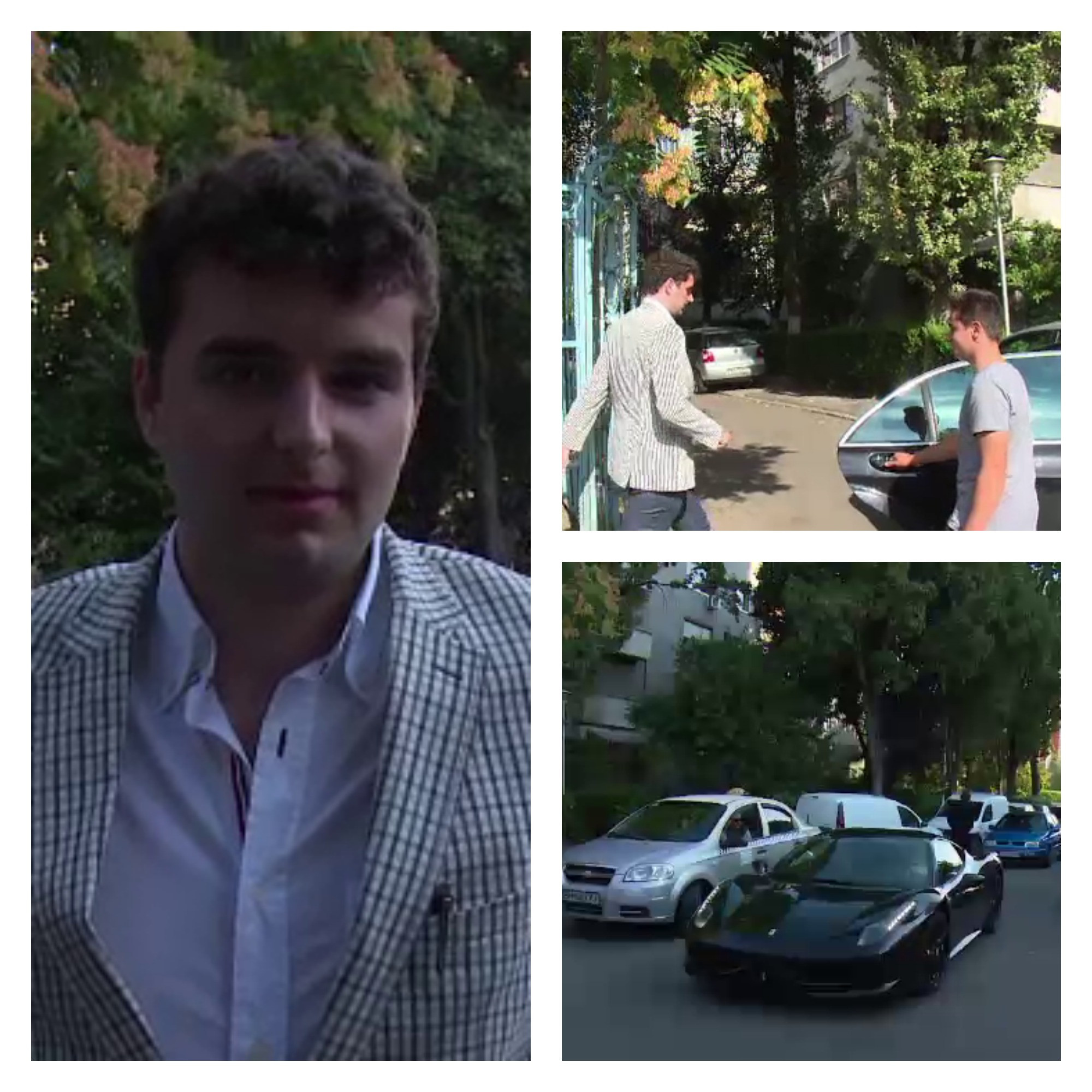 Mostenitorul unei averi de 160 de milioane de euro, prins in timp ce copia la BAC. Ce spunea inainte de examen