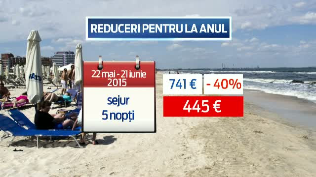 Concedii pe litoral in trei rate, cu 40% mai ieftine. Cati bani economisim daca ne planificam de acum vacanta din 2015
