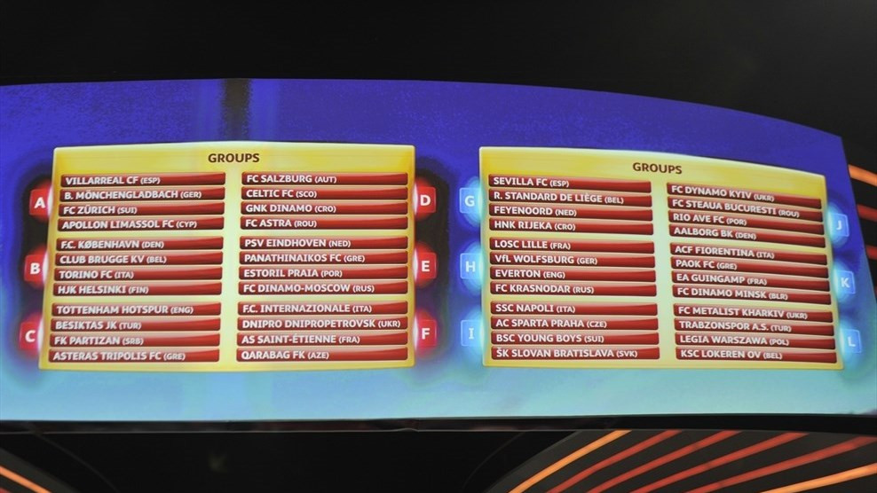 Grupele Europa League. Steaua va juca cu Dinamo Kiev. Cine sunt adversarii Stelei si ai Astrei Giurgiu