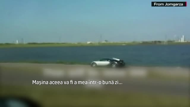 Filma un Bugatti de 1 milion de dolari: "Intr-o zi, masina asta va fi a mea". Nu se astepta sa urmeze asa ceva