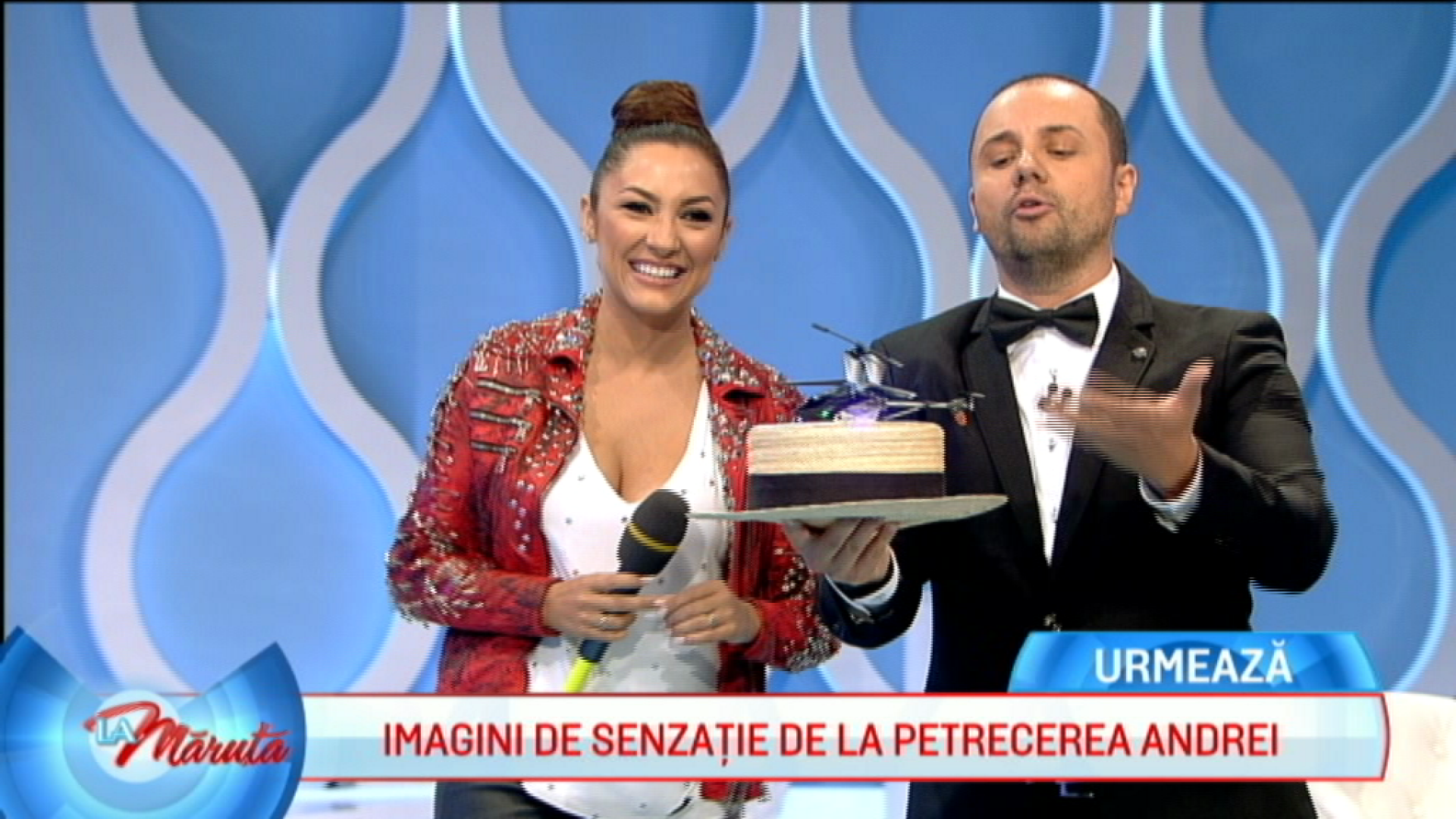 Senzatii tari, lacrimi de emotie si multa adrenalina: Catalin Maruta a reusit sa o surprinda pe Andra de ziua ei