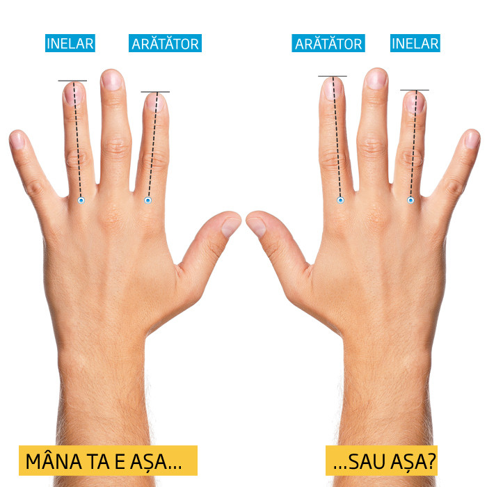 Cercetatori sud-coreeni: Lungimea degetelor unui barbat ofera indicii despre fertilitatea lui