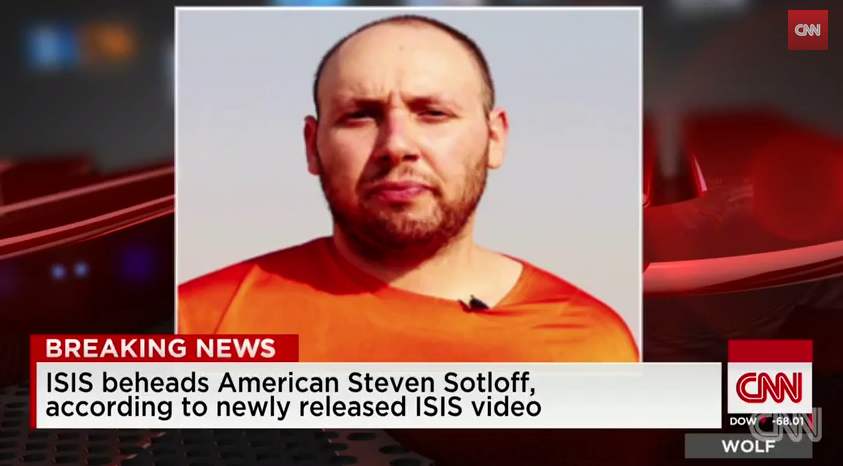 Decapitarea americanului Steven Sotloff ar fi fost publicata "din greseala". Gruparea se scuza pentru "lipsa de disciplina"