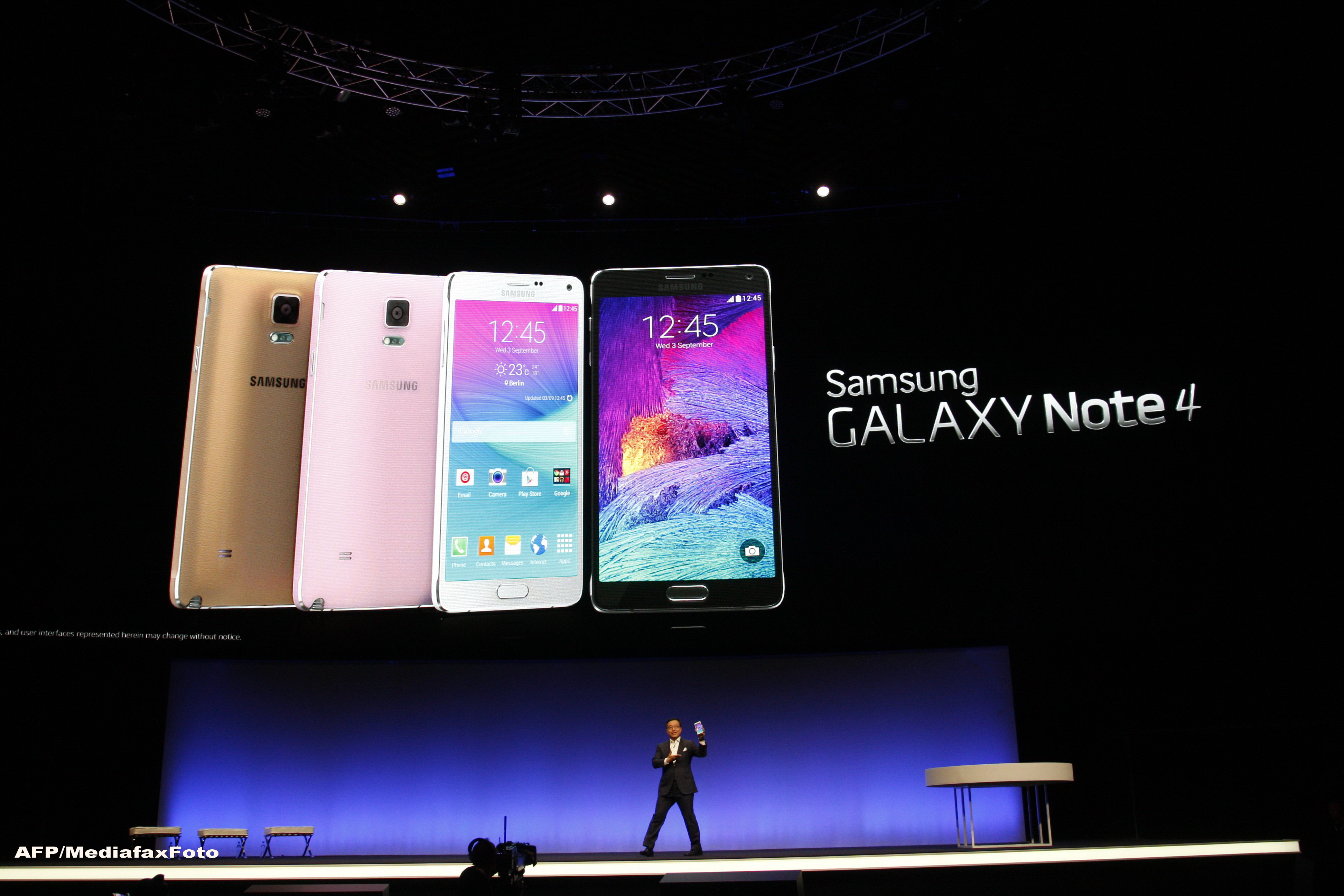 IFA Berlin 2014. Samsung a lansat mult asteptatul Note 4, dar si Gear - un dispozitiv pentru realitatea virtuala