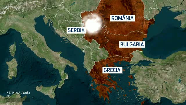 Mii de romani, afectati de ploile violente din Thassos, aduse de un ciclon mediteranean. "M-am trezit de urletele grecilor"