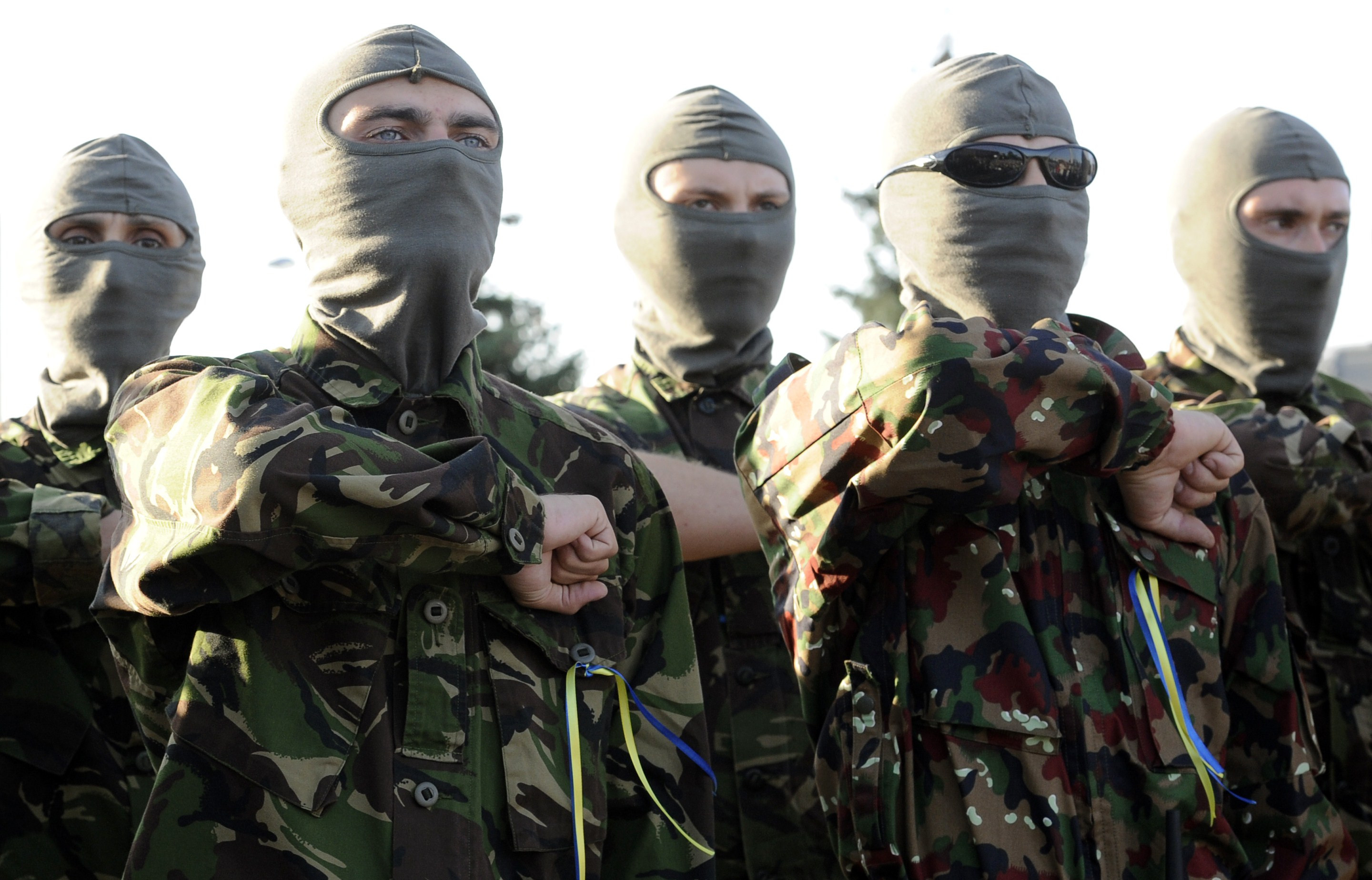 Criza in Ucraina. O televiziune germana a difuzat imagini cu soldati ucraineni care purtau simboluri naziste