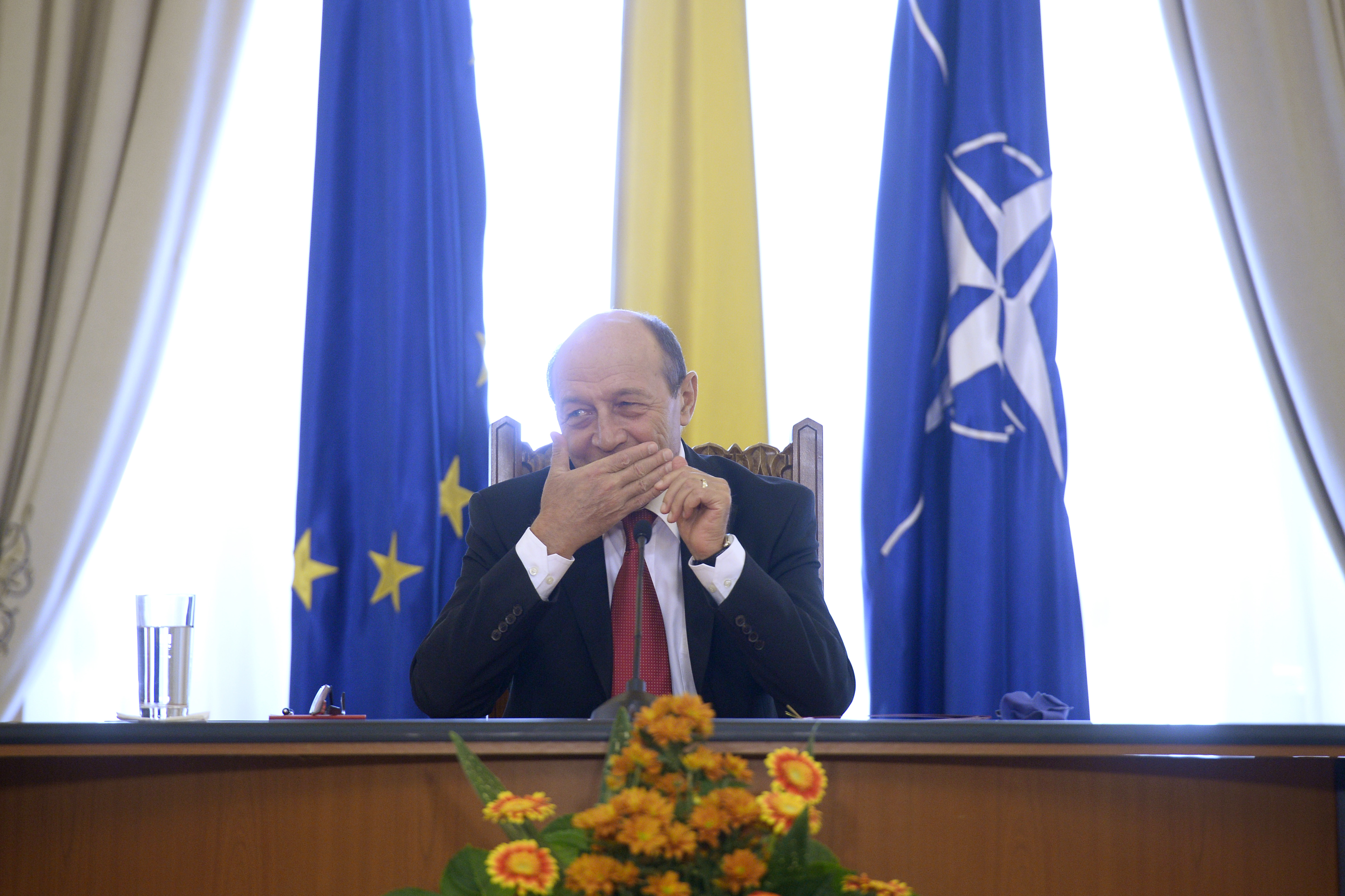 Traian Basescu: Romania va avea un portofoliu cu care n-o sa ne fie rusine la Bruxelles. Ponta s-a speriat de o gluma