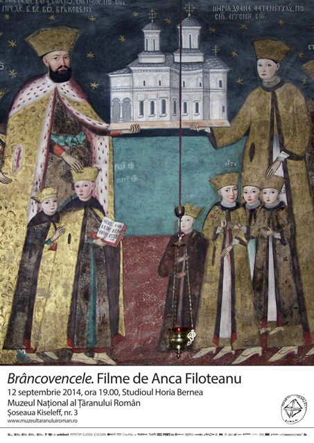 Filmul documentar "Brancovencele" va fi proiectat la Muzeul Taranului Roman. Intrarea este libera