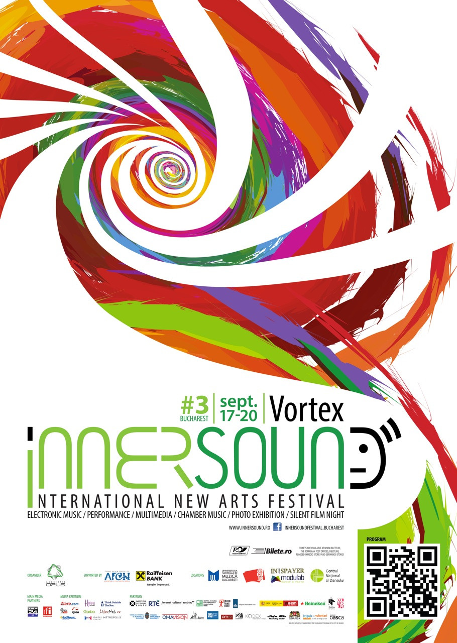 Festivalul International de Arte Noi InnerSound. Peste 70 de artisti din 10 tari vin la Bucuresti