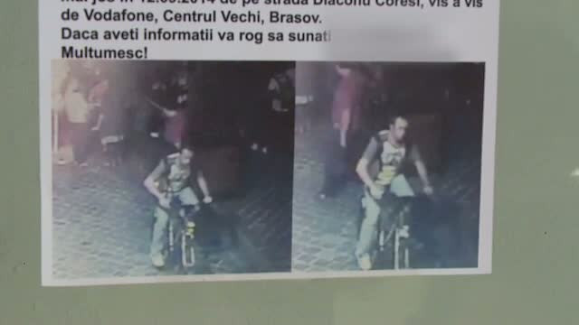 O tanara din Brasov cere ajutor pe Facebook pentru a-l gasi pe hotul care i-a furat bicicleta. Cum a actionat acesta. VIDEO