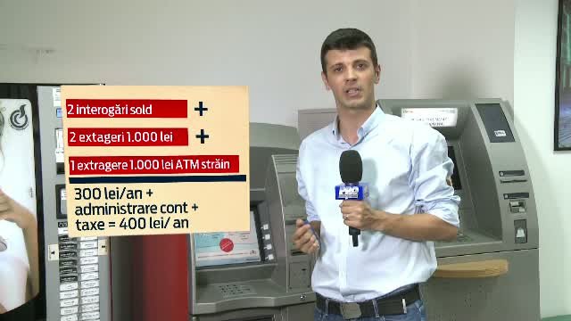 Bancile REFUZA sa afiseze comisioanele pe ecranul bancomatelor. Cati bani pierd clientii la fiecare 1.000RON scosi de pe card