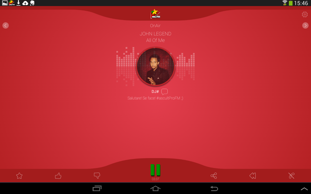 iLikeIT. ProFM a lansat aplicatia prin care ascultatorii stau de vorba cu DJ-ii si pot face dedicatii de pe telefon