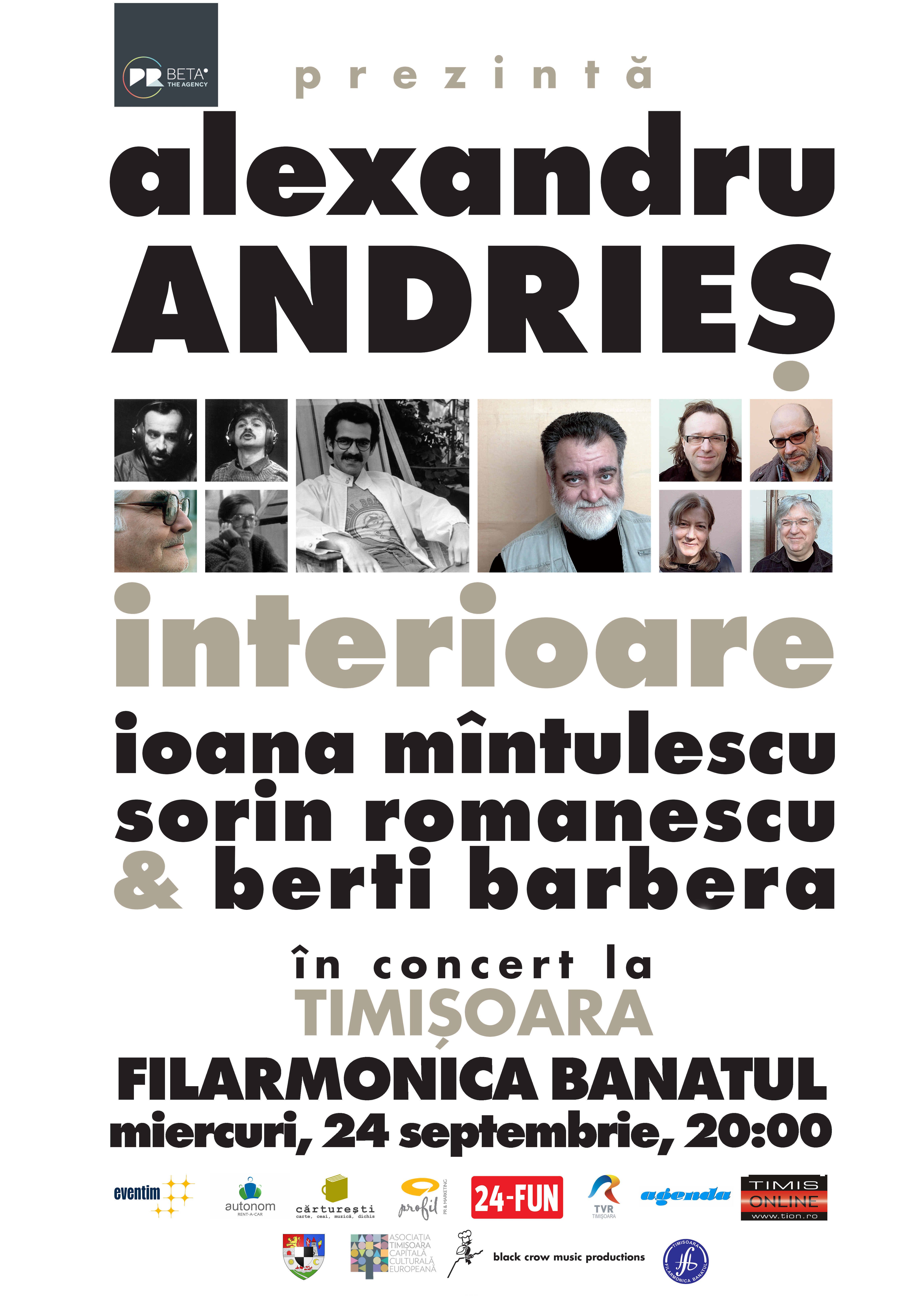 Afis concert Alexandru Andries