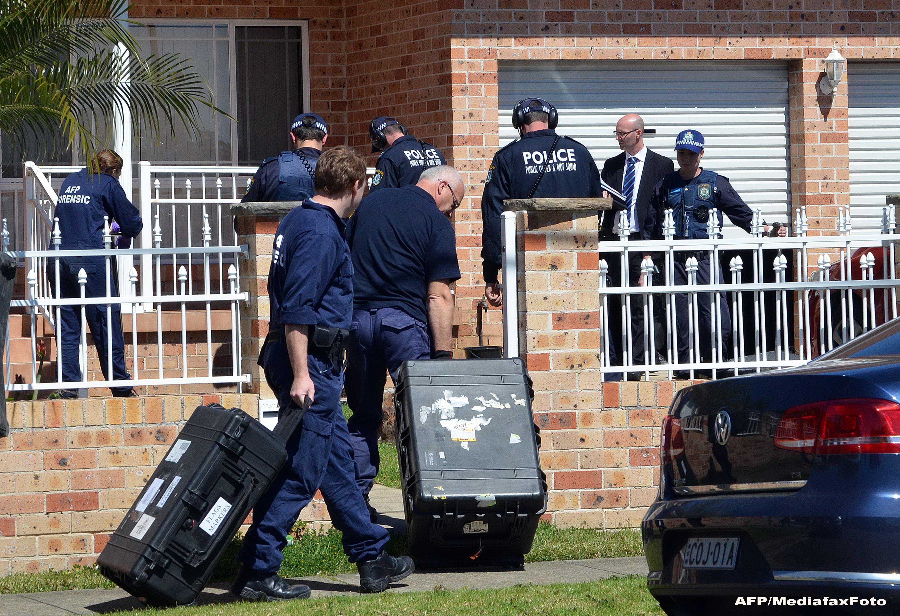 Cea mai mare actiune antiterorista din istoria Australiei. Statul Islamic planuia decapitarea unui om la intamplare