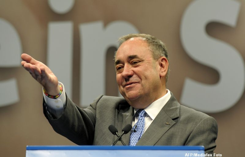 Alex Salmond, liderul separatistilor din Scotia, si-a recunoscut infrangerea. "Le cer tuturor sa accepte decizia poporului"