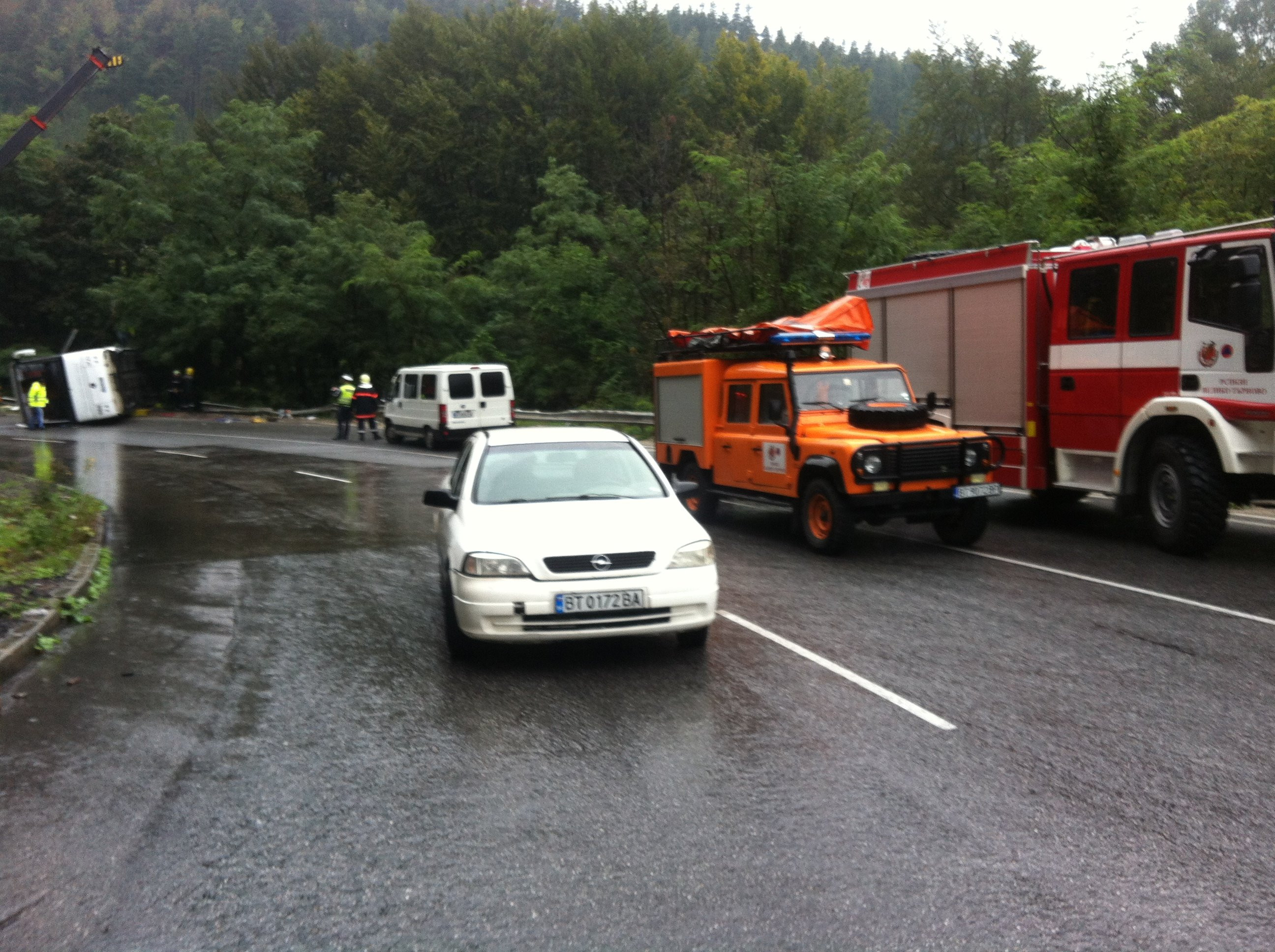 accident autocar Bulgaria