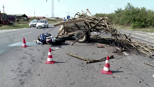 accident motociclist caruta