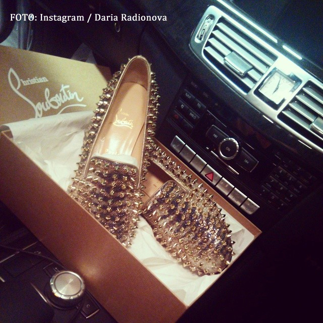 pantofi cu cristale Swarowski