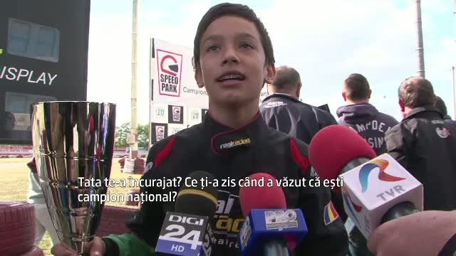 Fiul premierului a mostenit pasiunea tatalui pentru cursele de masini. Andrei a castigat titlul de campion la karting