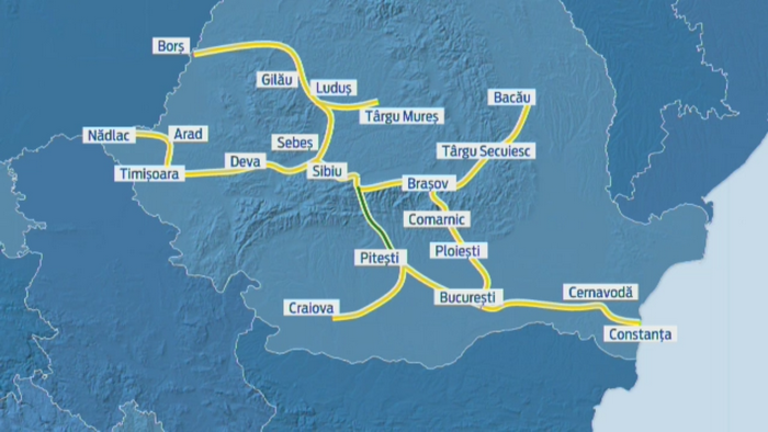 HARTA drumurilor pe care am putea circula in 2030. Autostrada Sibiu-Pitesti, "stearsa" din master planul de 2 mil. de euro