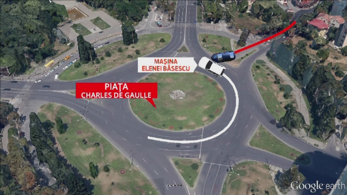 ANIMATIE GRAFICA. Cum a avut loc accidentul din Capitala in urma caruia Elena Basescu a ajuns la spital