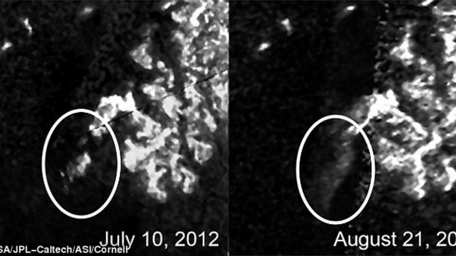Aparitie misteriosa intr-un ocean. Formatiunea cu aspect de insula apare, se deplaseaza si dispare sub ape. VIDEO