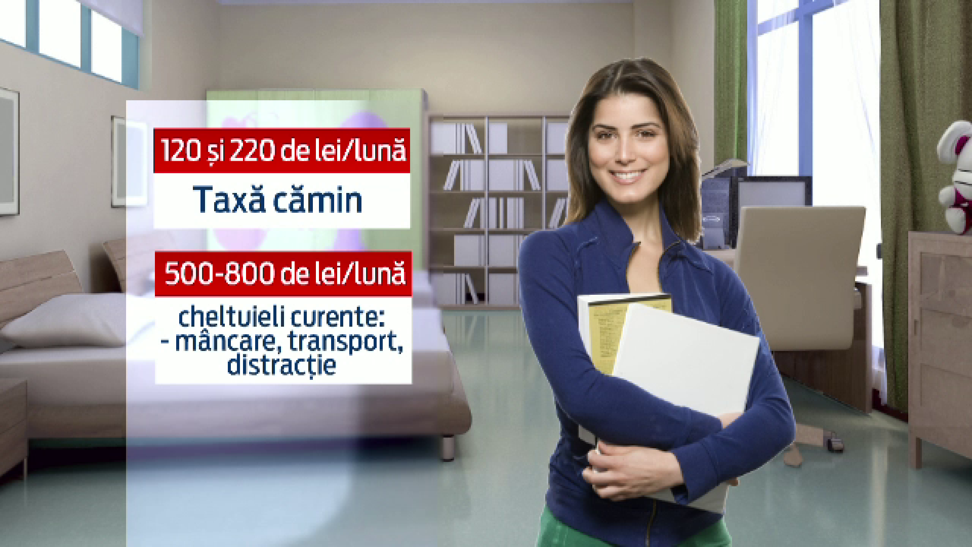 Facultati mai goale si taxe mai mari. Suma lunara de care are nevoie un student care sta la camin