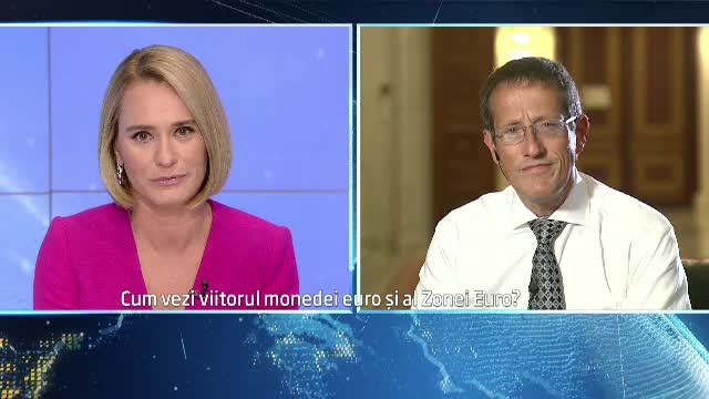 Richard Quest, la Stirile ProTV. Raspunsul jurnalistului la intrebarea "Ce cred oamenii de afaceri din SUA despre Romania?"