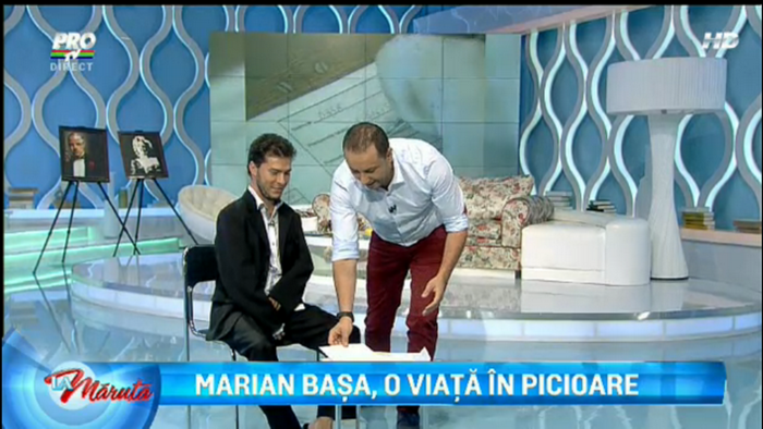 Marian Basa, tanarul care "si-a trait toata viata in picioare". Surpriza de care a avut parte "La Maruta"