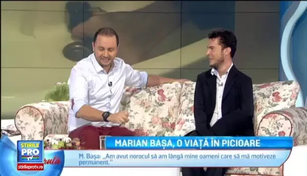 Marian Basa, tanarul care si-a trait toata viata in picioare. Surpriza de care a avut parte La Maruta