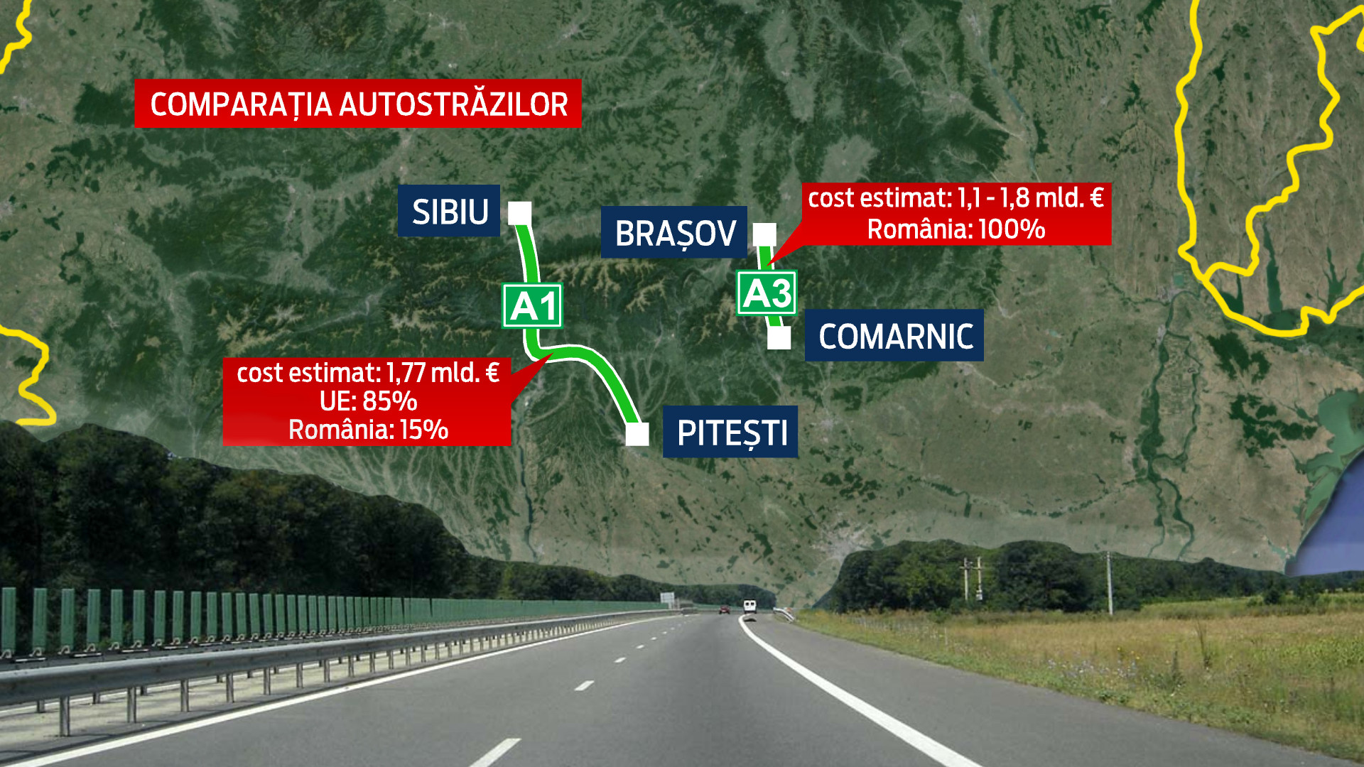 "Erori de aritmetica si interese de grup". Transportatorii ataca MASTERPLANUL dupa care se vor construi autostrazi in Romania