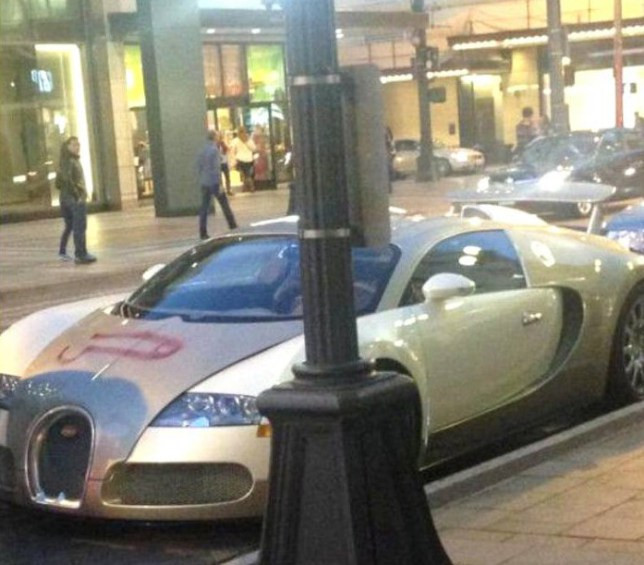 Opera unui vandal sau unui invidios? Cum si-a gasit in parcare un sofer masina Bugatti Veyron de 1,5 milioane de euro