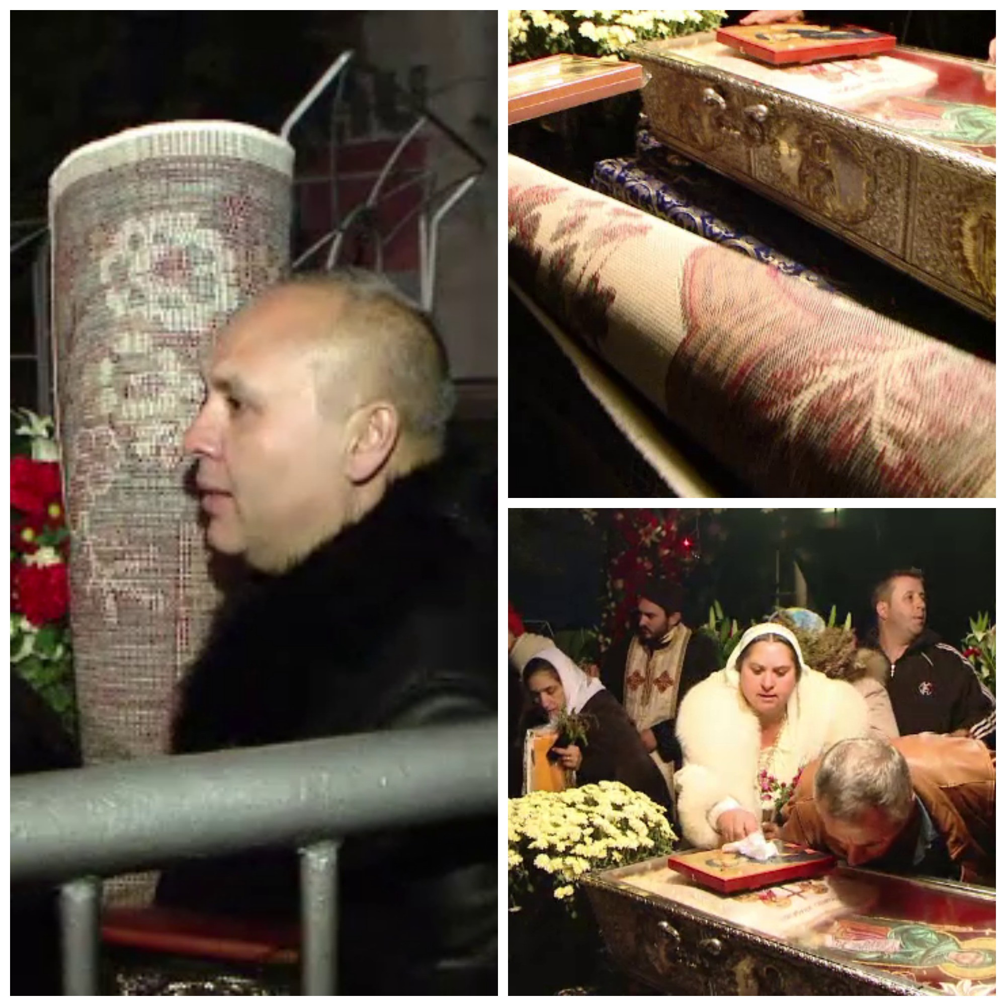 Cel mai mare pelerinaj ortodox din Romania a inceput la Iasi. Credinciosii, rugati sa nu mai atinga sipetul cu lenjeria