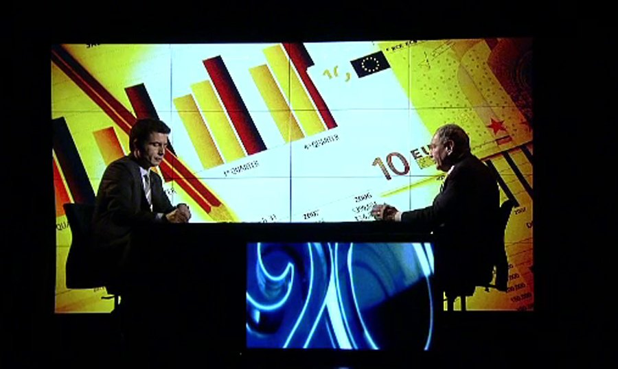 George Friedman si Cristian Leonte