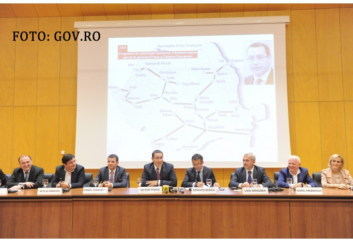 Ponta si Hrebenciuc 13 octombrie 2014 la Bacau