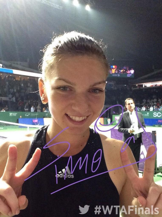 SIMONA HALEP - SERENA WILLIAMS, 3 - 6, 0 - 6. Williams isi ia revansa in fata Simonei Halep si castiga Turneul Campioanelor