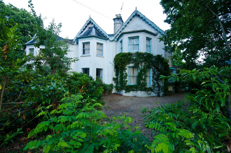 Si-a cumparat o casa si i-a facut o poza din curte. Cand s-a uitat cu atentie a vazut ca cineva o privea de la fereastra