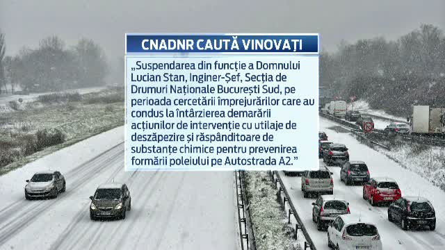 Autostrada Soarelui, blocata timp de 4 ore dupa prima zapada din acest sezon in Sud. Autoritatile au gasit un singur vinovat