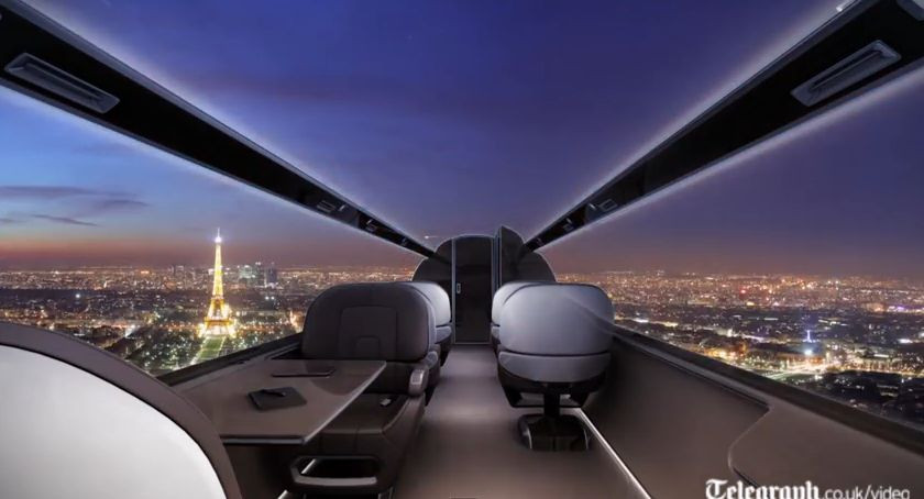 Avionul fara ferestre, proiectul care ar putea fi gata in 10 ani. Cercetatorii vor sa revolutioneze industria aeronautica