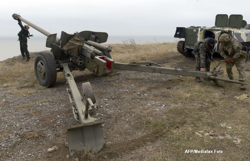 Criza in Ucraina. La doar o zi de la alegerile parlamentare, in Donetk rasuna tiruri intense de artilerie