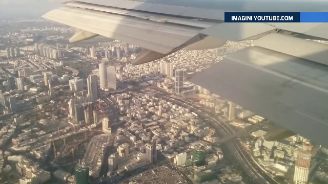 Avion romanesc, implicat intr-un incident care ar fi putut duce la prabusirea unei aeronave israeliene