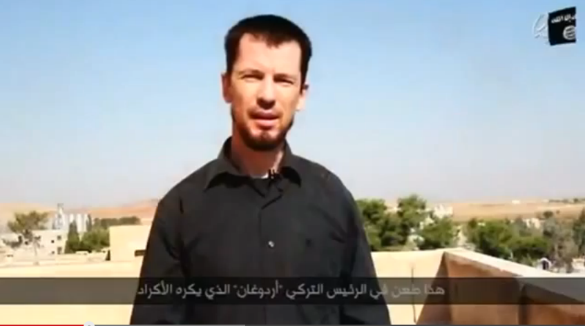 Oficialii americani: Inregistrarea video cu ostaticul John Cantlie la Kobane arata "perversitatea" Statului Islamic. VIDEO