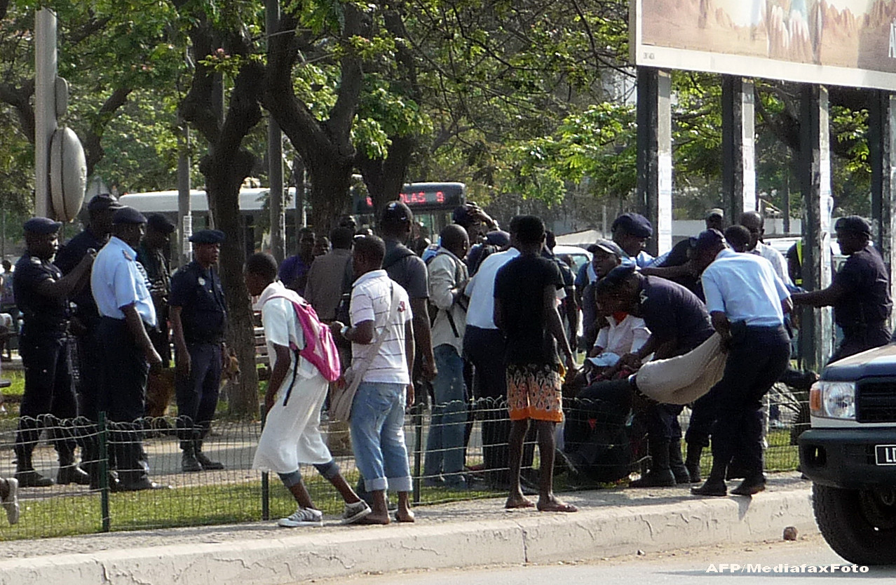 Proteste in Luanda, Angola