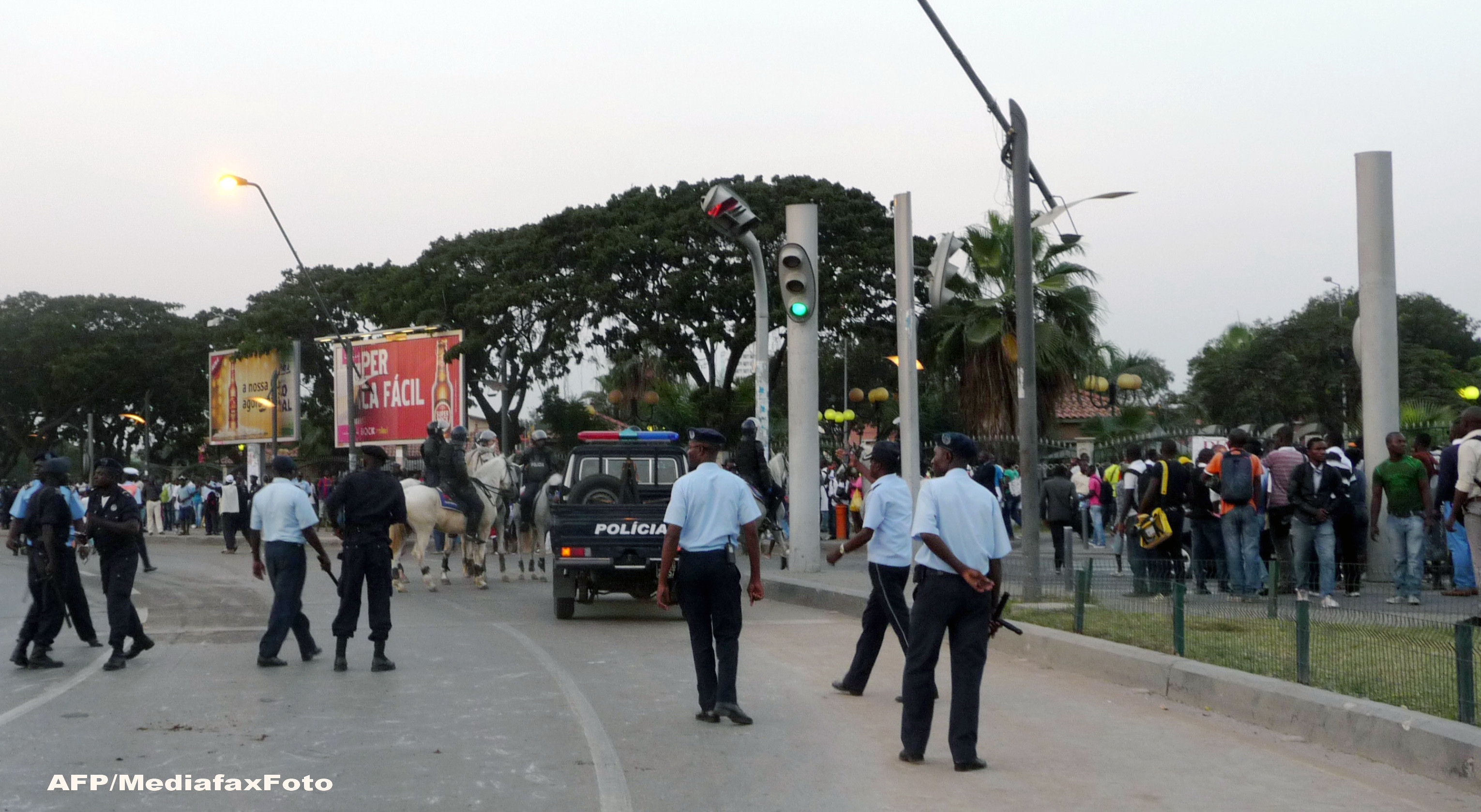 Proteste in Luanda, Angola