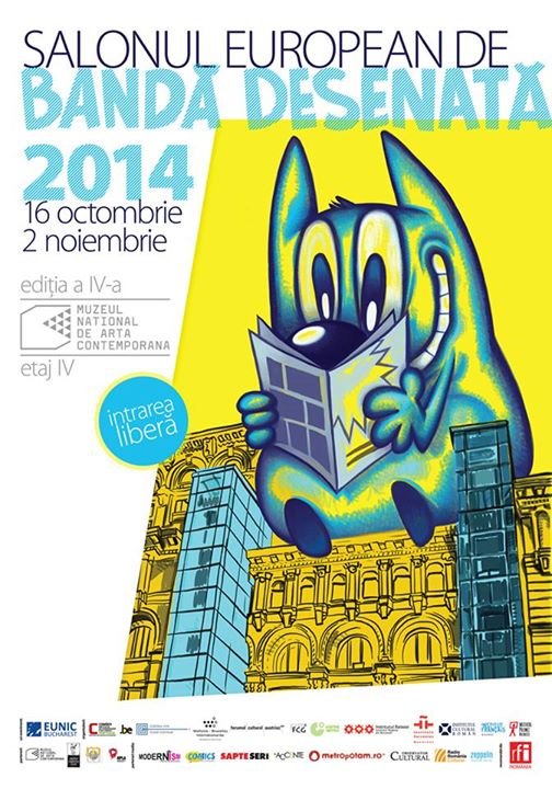 Salonul European de Banda Desenata 2014 - Muzeul National de Arta Contemporana