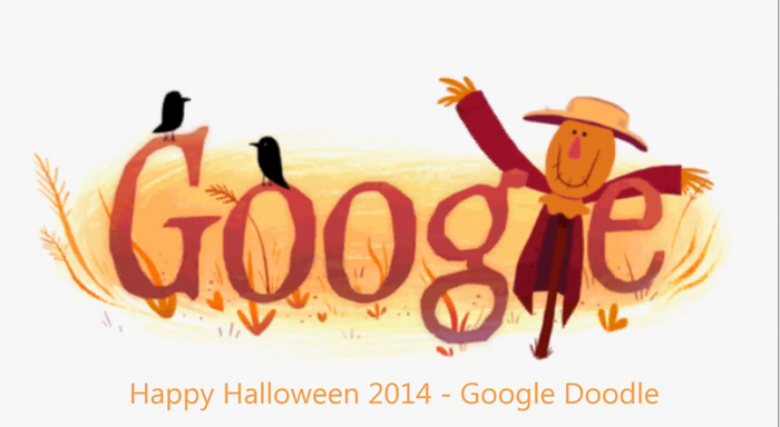 HALLOWEEN 2014: GOOGLE sarbatoreste Halloween-ul cu un nou DOODLE. Cum arata Ziua Vrajitoarelor in varianta GOOGLE DOODLE