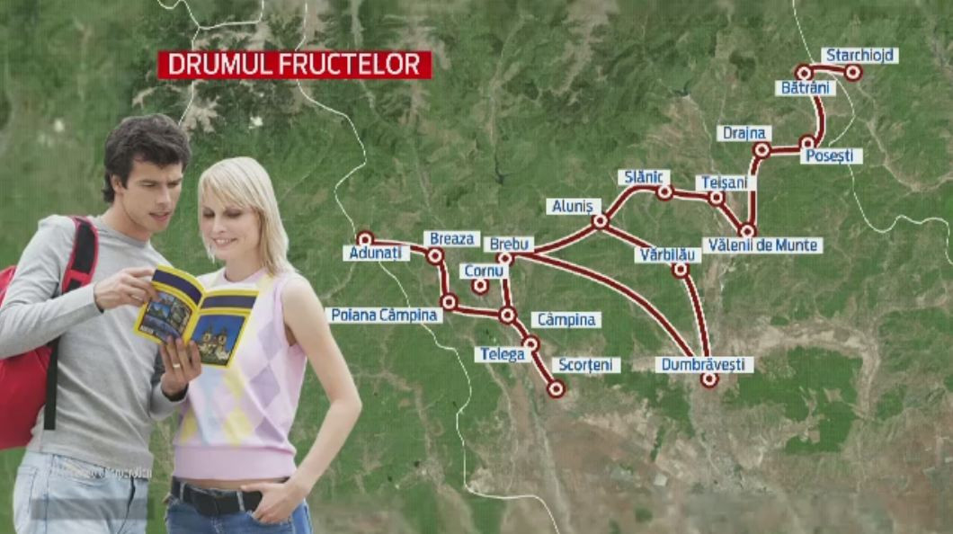 "Drumul fructelor", traseul care strabate 18 localitati din Prahova. Turistii sunt invatati cum sa prepare tuica si dulceturi
