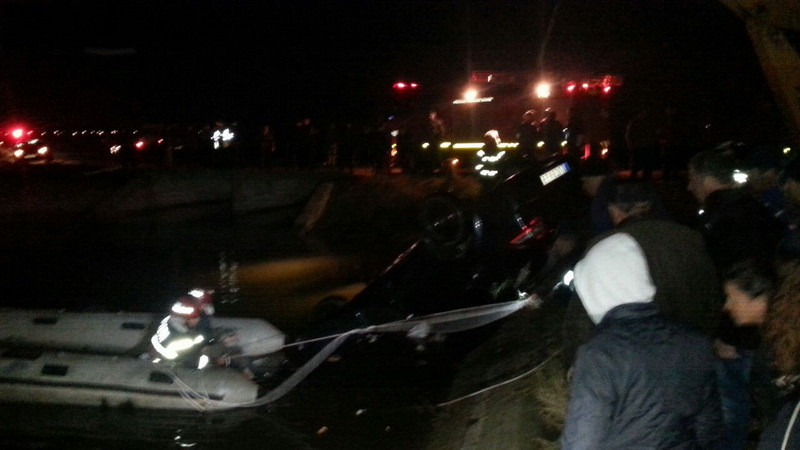 Trei barbati au murit dupa ce masina lor s-a prabusit intr-un canal adanc de 4 metri. Cum s-a produs accidentul