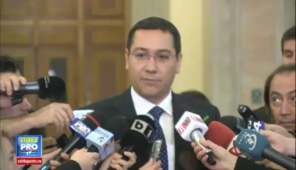 Declaratia de presa completa a lui Victor Ponta: Consider ca cea mai buna solutie de premier e Calin Popescu